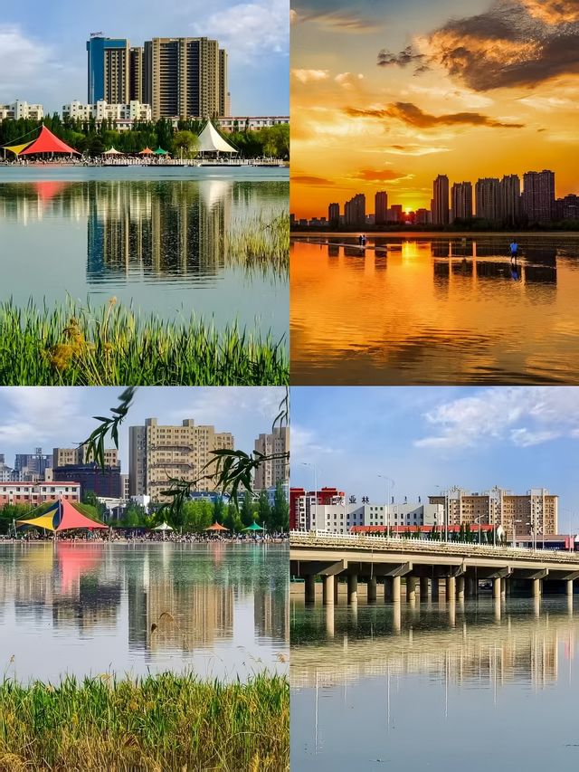 通遼的自然風光非常壯觀，草原、湖泊、沙漠、森林等自然景觀。