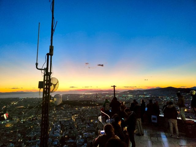 Sunset from Mount Lycabettus: The Best View in Athens 🌅🇬🇷