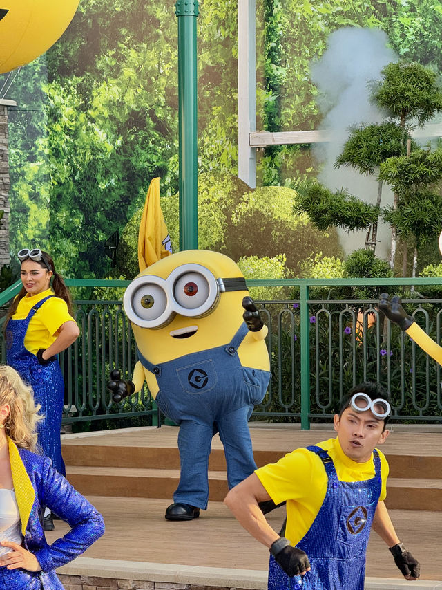 Singapore Universal Studios Minion Park is now open!