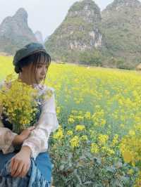 陽朔油菜花，賞花唔使再去遇龍河啦