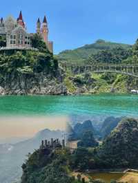 誤入油畫裡的山水世界