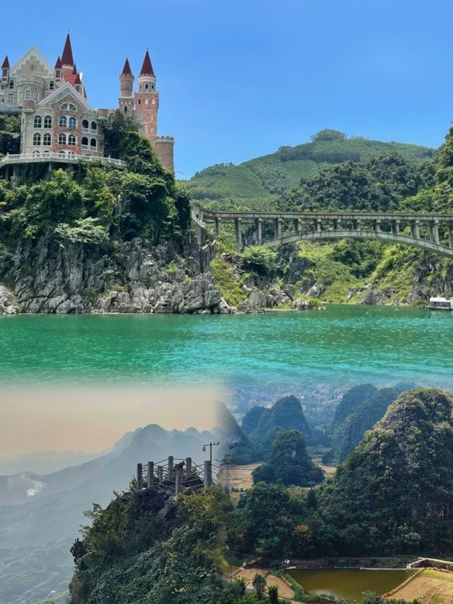 誤入油畫裡的山水世界