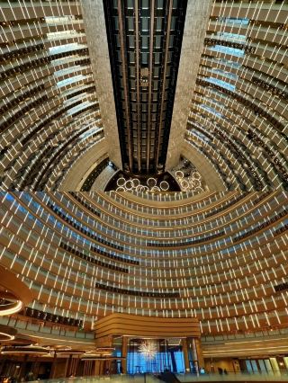 Hilton Nanxun: The Ceiling of Hotels in Huzhou Is So Beautiful It Leaves You Speechless