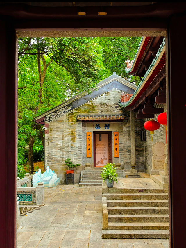 玉岩書院穿越800年嘅嶺南建築風味 😍  