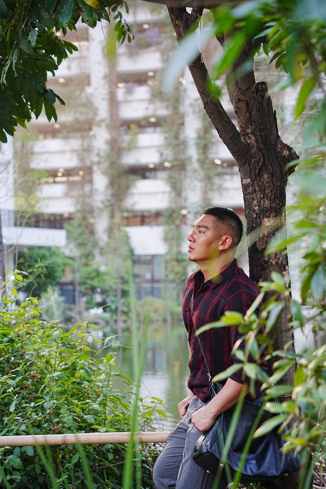同我一齊住進深圳嘅桃花源