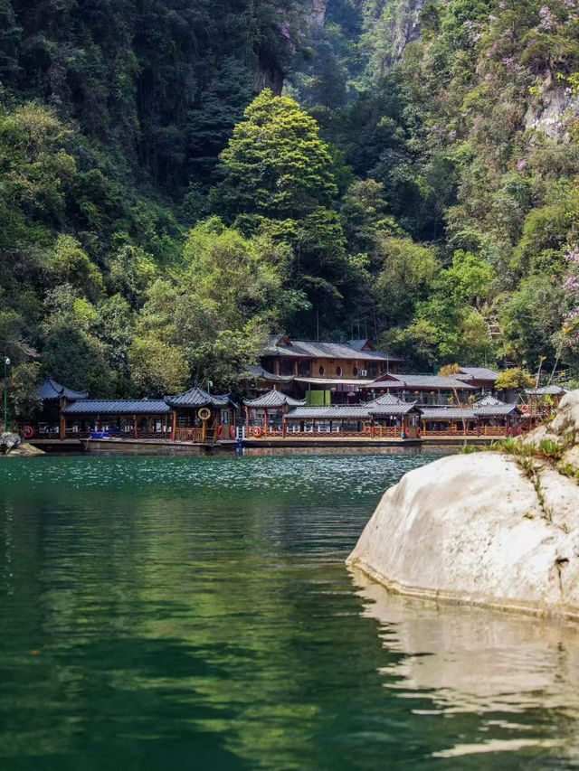 張家界的「人間瑤池」，每一幀都是山水畫