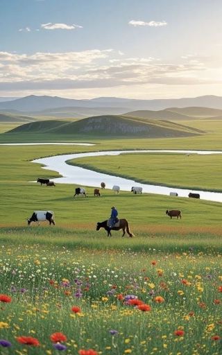 How I long to visit the vast grasslands