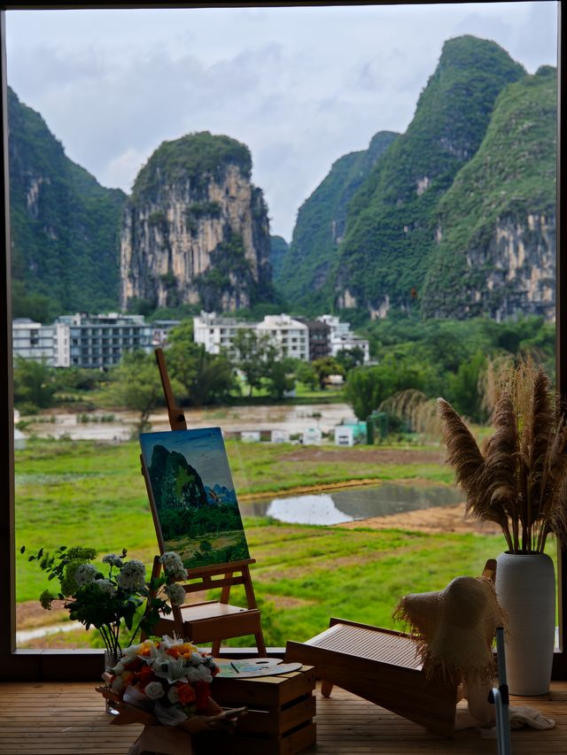 為咗呢扇窗景，我願意下半年再嚟陽朔一次！