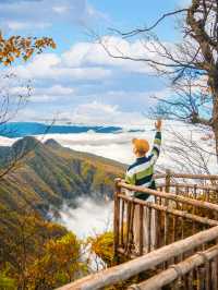 被《國家地理》評為中國最美紅葉秘境，有多絕