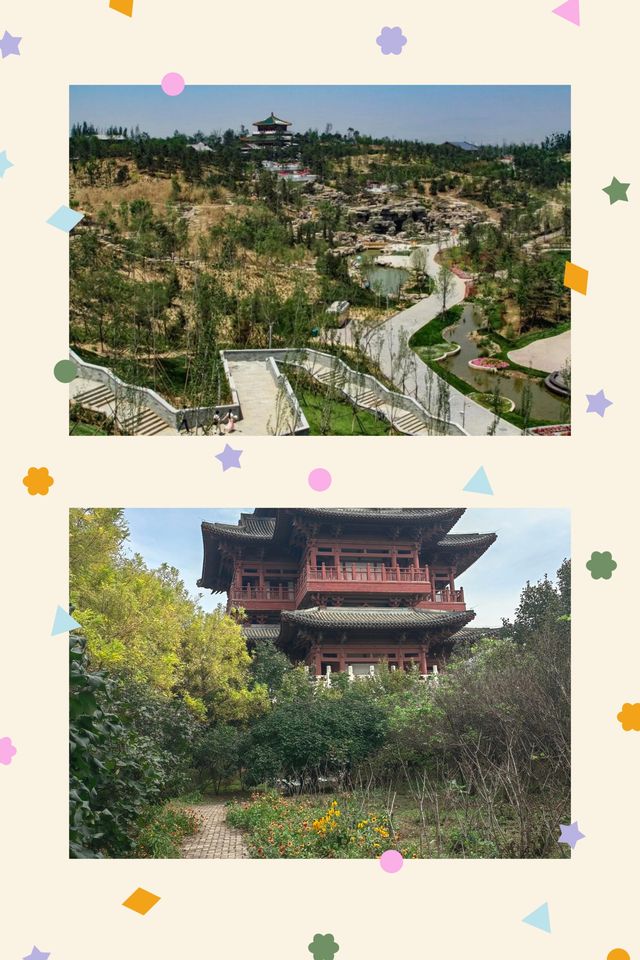 秋染園博：一園藏盡九州秋   當北京的風掠過永定河畔，園博園便成了被秋色打翻的調色盤。這座橫跨豐台、