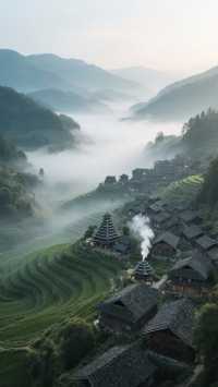 藏在雲貴交界處的千年懸空村,99%的人沒聽過!