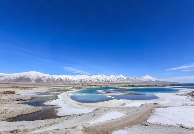 大柴旦翡翠湖 | 邂逅青甘環線上最絢爛的鹽湖仙境！