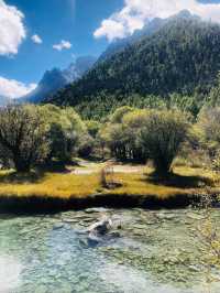 稻城亞丁秘境沖古草甸才是真正的世外桃源!