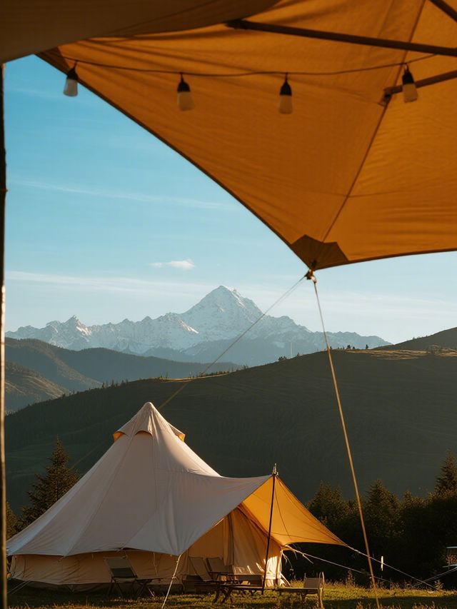 春日野奢親子遊!高黎貢山帳篷營地太治癒 春日野奢親子遊!高黎貢山帳篷營地太治癒