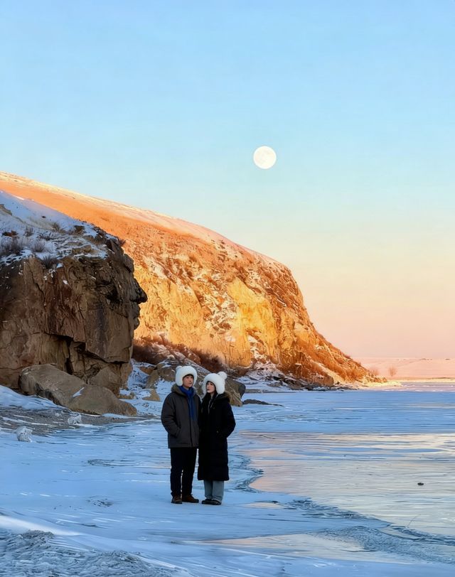 冬日呼倫湖｜邂逅冰封之海的極致浪漫