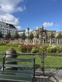 在哥本哈根遇到了最美的彩虹和日落