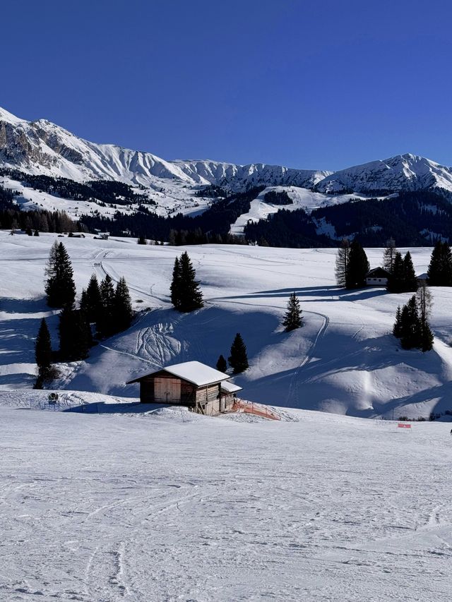 多洛米蒂滑雪初體驗 多洛米蒂滑雪初體驗