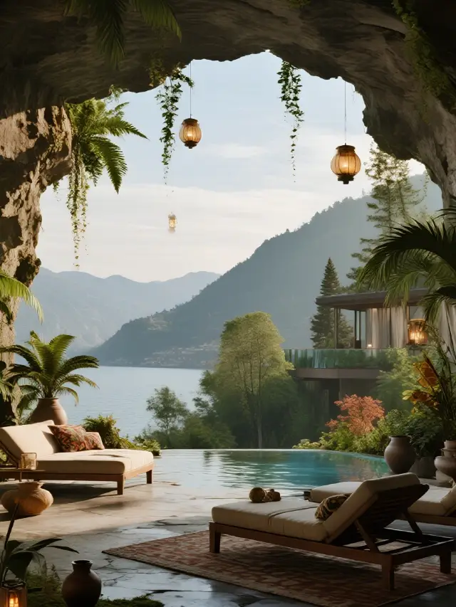 穿越熱帶雨林，在玻璃花房裡過冬天