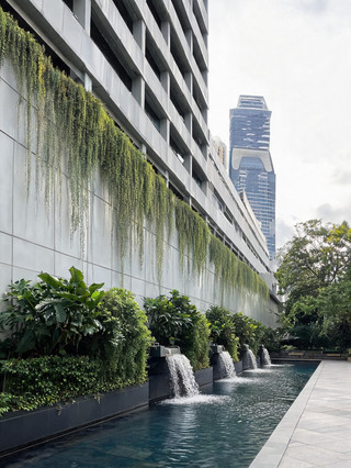 Stayed at a hotel in the sky in Singapore, it was incredible