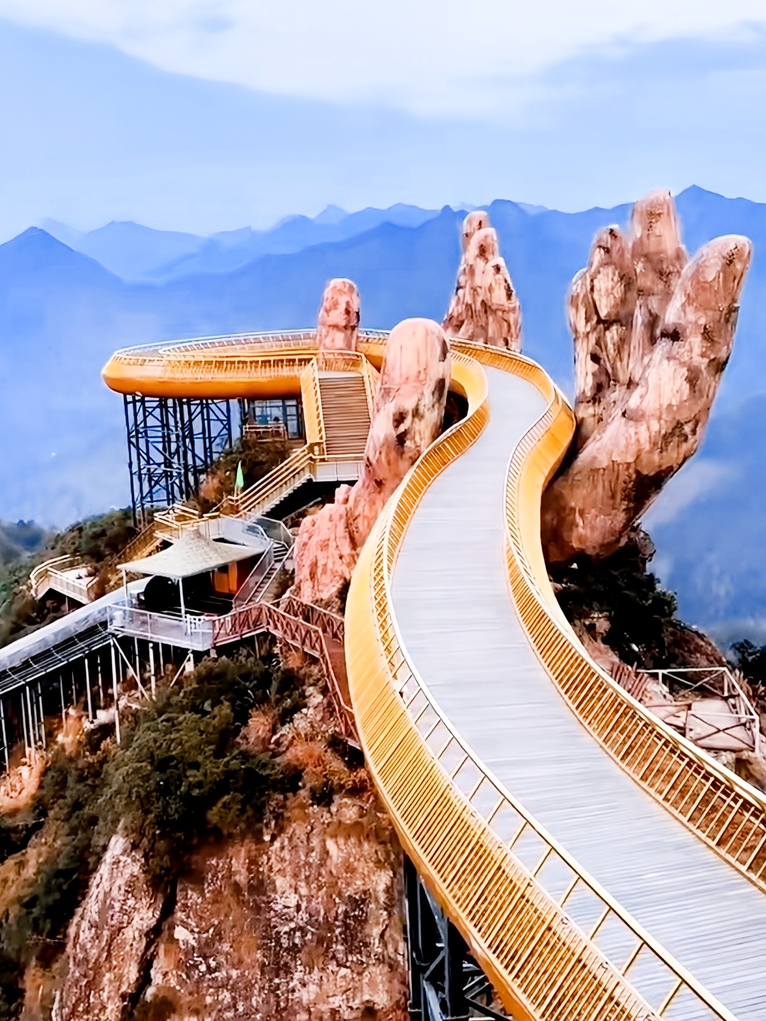 Hangzhou Maling Tianguan | Check out the world's largest Buddha hand, stunning high-altitude views