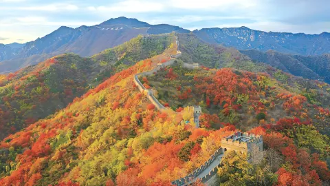 Nationwide autumn foliage photo gallery | A feast of color across north and south — traveler post in Huma