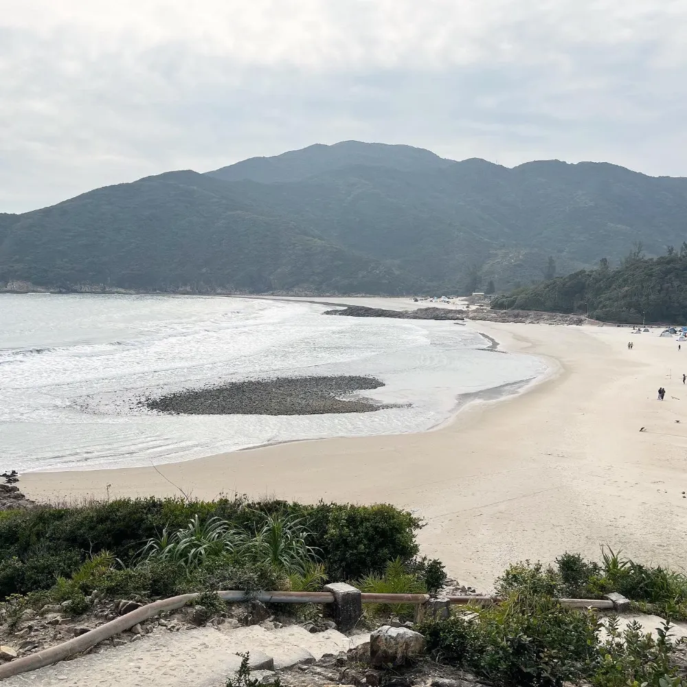 露營行山|鹹田灣&大浪西灣