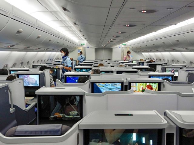 【NH】成田→ホノルル A380ビジネスクラス②✈️