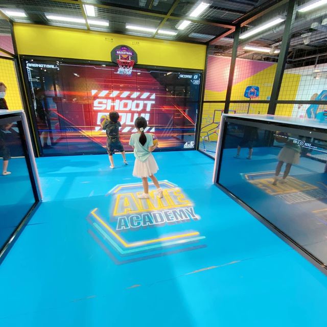 #AME兒童運動電競館 試玩科技未來運動
