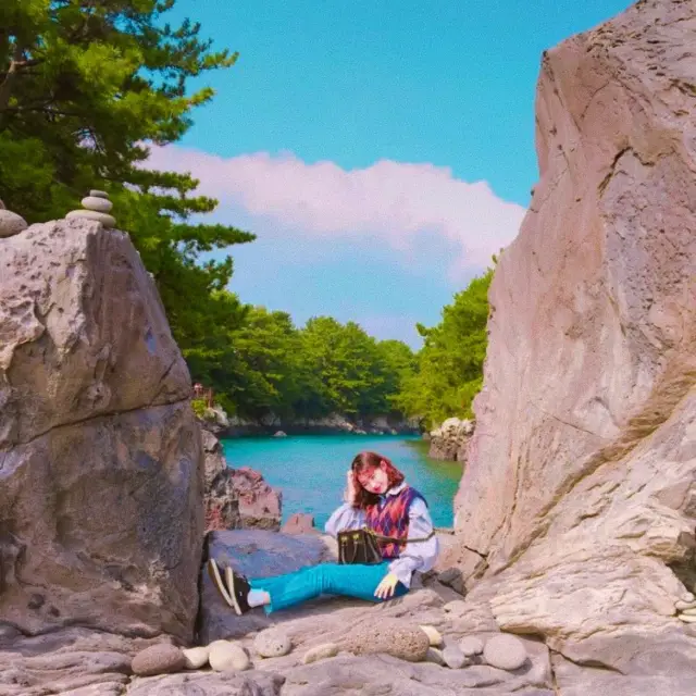 아름다운 계곡 풍경을 가진 제주 쇠소깍🌴🌊