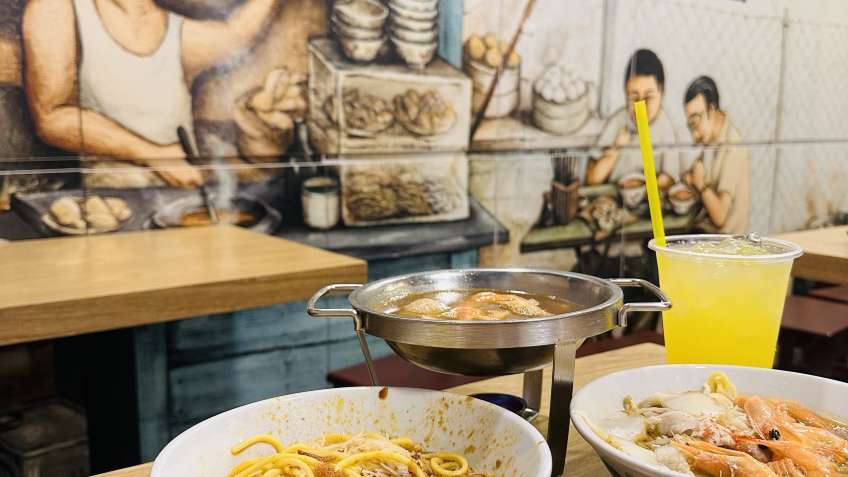 😋Prawn Noodles🦐🦐🦐…@Bugis