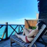 對住🌊碧海藍天🌞浸浴🛀