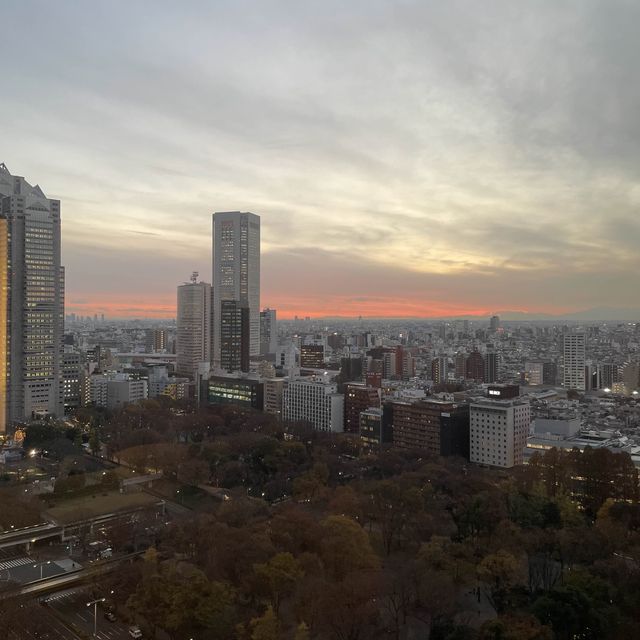 充滿年代感的東京新宿酒店