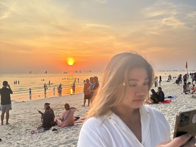 Magical Sunset of Boracay 🏝️🌇