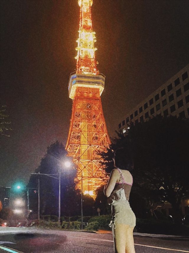 도쿄타워와 함께하는 도쿄의 밤🌃🗼