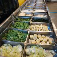 ร้านพุงกางหมูกะทะ ทะเลเผา กาญจนดิษฐ์