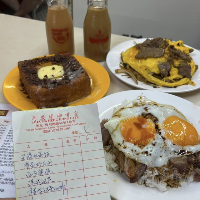 澳門地道茶餐廳-必試阿華田脆脆西多