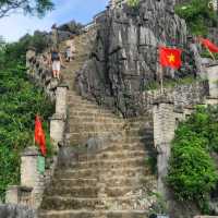 Worth climb for Tam Coc and Ninh Binh view..