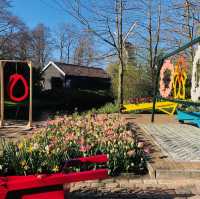 荷蘭🇳🇱盧瑟Lisse•風車景觀區🎡🛶Keukenhof Garden庫肯霍夫花園 