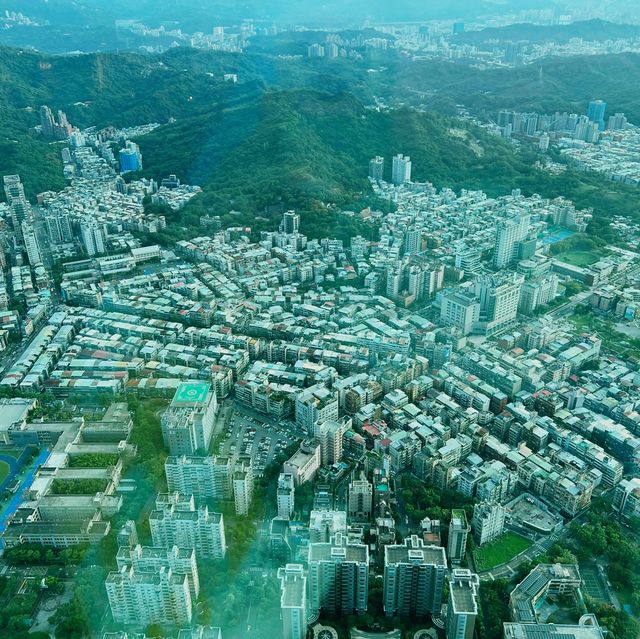 Check out Taipei from the top of 101!!!