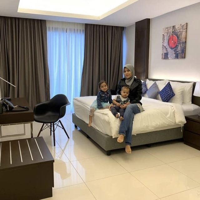 The best staycation @ the misty mountain ❄️ 