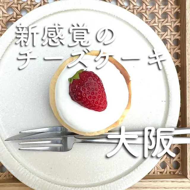 【大阪】ふわっと新感覚のチーズケーキ