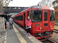 坐「由布院之森」列車暢遊九洲由布院
