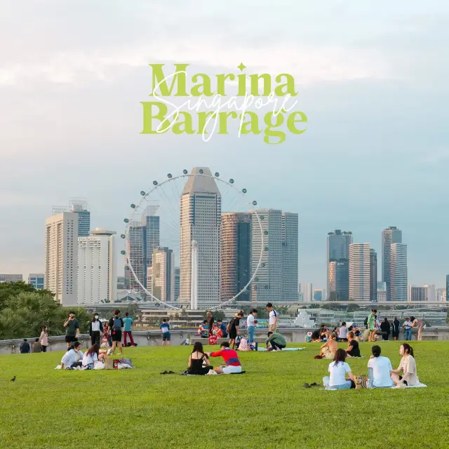 💚 Marina Barrage แลนด์มาร์กสำหรับสายชิลล์