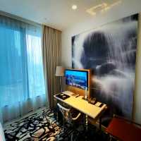 Staying in one of Singapore's top hotels