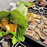 추운 날씨도 녹을 냉동삼겹살 맛집, 상계역 경월당🐷