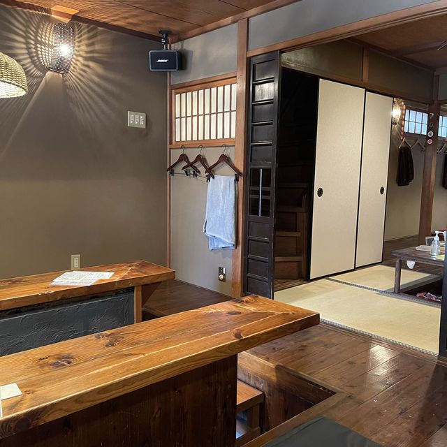 京都　古民家で鶏料理を。