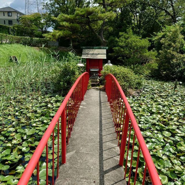 愛知旅行！桶狭間の戦いゆかりの地「弁天池」