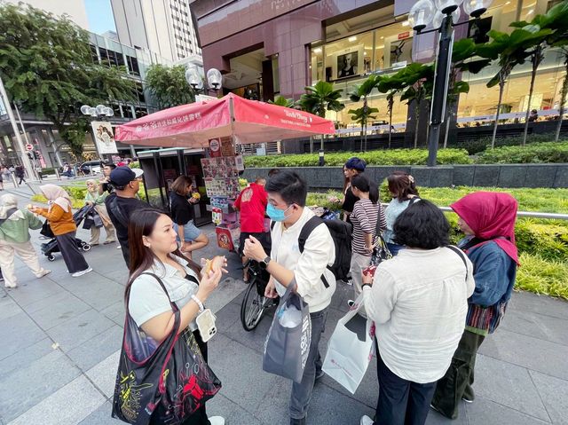 Sights and sounds at Orchard Road