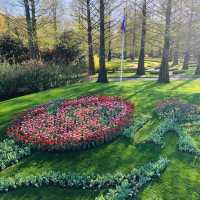 荷蘭🇳🇱盧瑟Lisse•風車景觀區🎡🛶Keukenhof Garden庫肯霍夫花園 