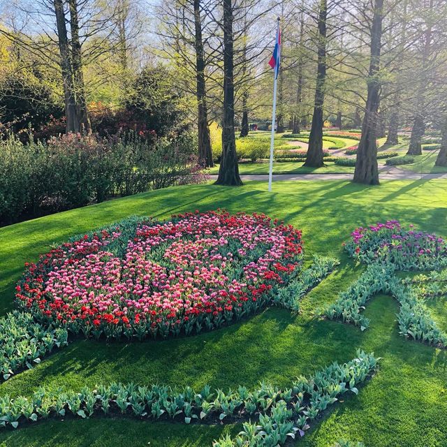 荷蘭🇳🇱盧瑟Lisse•風車景觀區🎡🛶Keukenhof Garden庫肯霍夫花園 
